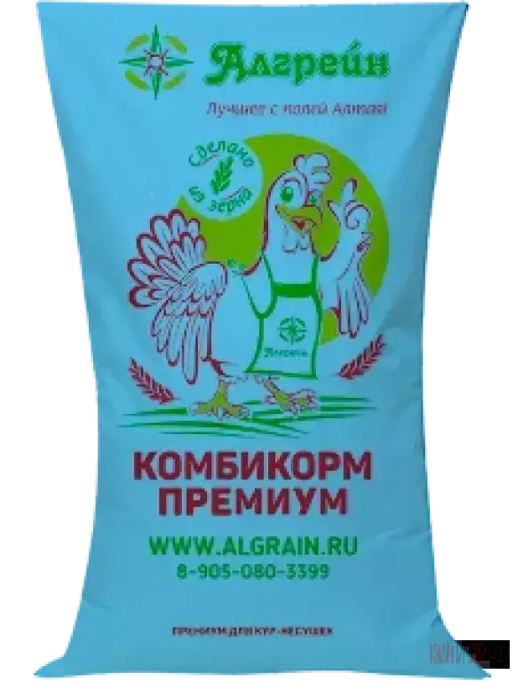 В продаже имеется комбикорм фирмы Алгрейн