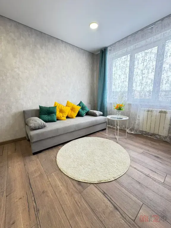 Светлая, уютная евро-2х комнатная квартира 36 м² в Барнауле, Суворова 12 к 1