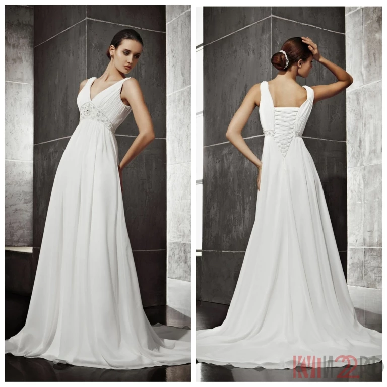Лёгкое струящееся свадебное платье Amour Bridal