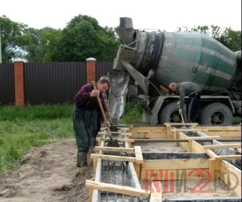 Все виды бетонных работ, заливка фундамента