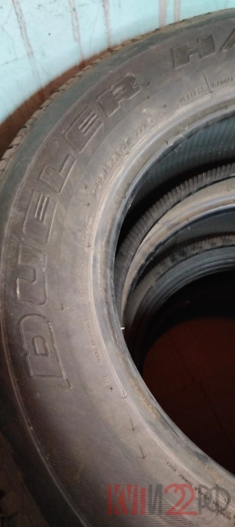Продам шины Bridgestone Dueler 618  в идеальном состоянии