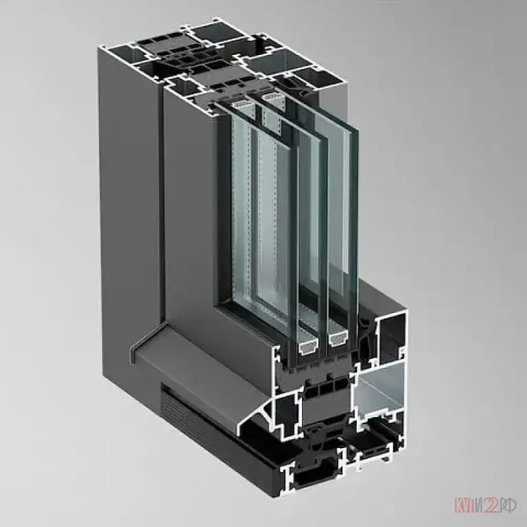 Входные двери Alutech Alt W72
